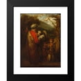 thumbnail image 2 of Barent Fabritius 11x14 Black Modern Framed Museum Art Print Titled - Abraham Dismissing Hagar and Ishmael (1658), 2 of 5