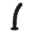 thumbnail image 2 of Me You Us Ripple 8" Silicone G-spot Dildo, Black, 2 of 4
