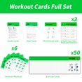 thumbnail image 3 of Tarjetas de Entrenamiento ELAORY Equipo de Gimnasio 62 Ejercicios para Mujeres y Hombres, 3 of 7