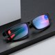 thumbnail image 4 of Gafas de presbicia, gafas de presbicia deportivas con marco de dos colores y anti luz azul, gafas de presbicia con marco negro y rojo, gafas de presbicia para hombres y mujeres, gafas claras, 4 of 5
