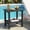 Black, variant on OTSUN Adirondack Outdoor Side Table, 16" HDPE Patio Side Table with Shelf, Weather Resistant Easy Maintenance for Backyard Pool Porch Garden & Lawn