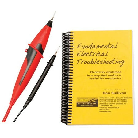 Electronic Specialties 181 Loadpro Bundle - Dynamic Test Leads And Fundamental Electrical Troubleshooting Book Electronic Specialties 181 Loadpro Bundle - Dynamic Test Leads And Fundamental Electrical Troubleshooting Book