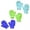 B, variant on SUXIAN Gloves for Kids 3 Pairs Solid Color Knit Warm Baby Cute Mittens for Boys and Girls Winter Mittens for Toddlers G One Size