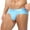 Sky Blue, variant on successthop Mens Silk Underwear Plus Size Low Waist Comfortable Sport Lightweight Breathable Solid Briefs White XL