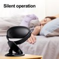 thumbnail image 5 of Frogued Mini Fan USB Rechargeable 3 Speeds Adjustable Portable Clip-on Type Table Cooling Fan for Home (Black), 5 of 13