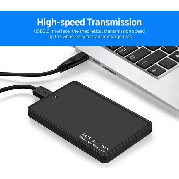 UGREEN USB C Boîtier Disque Dur Externe 2,5 Pouces SATA III II I HDD