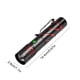 thumbnail image 3 of Linterna LED de largo alcance Fnyoxu para exteriores con clip para bolígrafo, recargable, telescópica, con zoom, de largo alcance, 3 of 8