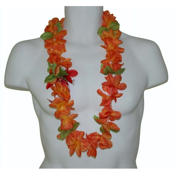 #32 Orange, Simple Lei