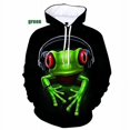 thumbnail image 5 of Sudadera con capucha de animales divertidos para hombres y mujeres, sudadera con estampado 3D de rana, sudaderas casuales, sudaderas con gráficos de gran tamaño, ropa para hombres, 5 of 5