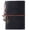 Black, variant on Marte Vanci A6 Green Vintage Travel Diary, Refillable Journal Leather Pocket Notebook, 160 Pages for Writing, Gift