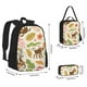 thumbnail image 2 of Balery Monkeys in the Jungle Mochila escolar 3 en 1 para niños: mochila resistente con lonchera térmica y estuche para lápices. Mochila escolar para niños y niñas., 2 of 7