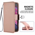 thumbnail image 4 of Case Compatible with Motorola Moto X4 - Artificial Leather Wallet Case with Card Slots Stand In Pink, 4 of 6