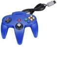 thumbnail image 3 of RetroFam Wired Video Game Controller for Nintendo 64 N64 Game Console, Blue, 3 of 5