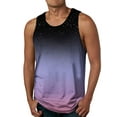 thumbnail image 1 of Fashnice Débardeurs pour Hommes Imprimé Ciel Étoilé Été Sans Manches T-Shirts de Course Décontractés Style g TG, 1 of 2