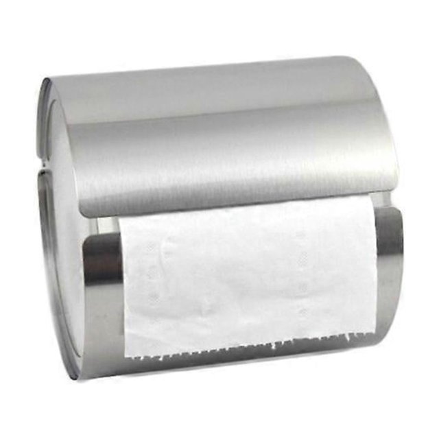 Stainless Steel Toilet Paper Holder Industrial Towel Shelf Metal Hangers Bathroom Toilet Paper Holder