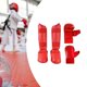 thumbnail image 1 of Equipo de entrenamiento para taekwondo, guantes de boxeo, espinilleras, cómodos guantes para saco de boxeo para principiantes en el ejercicio, Muay XS, 1 of 8