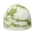 thumbnail image 1 of Gorros de lana para hombres y mujeres, gorros gruesos de invierno, medias cálidas, gorro cálido con estampado tie-dye degradado, gorro de lana, 1 of 5