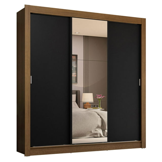 Ropero Clóset Madesa 3 Puertas 1 Espejo MN 01