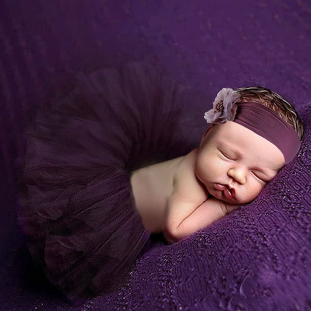 Baby Tutu Skirt Elastic Breathable Newborn Photo Clothes Infant