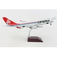 thumbnail image 4 of Boeing 747-400F Commercial Aircraft "Cargolux" Gray with Red Tail "Gemini 200" 1/200 Diecast Model Airplane by GeminiJets, 4 of 7