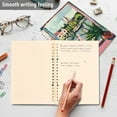 thumbnail image 4 of FORMRS 1-Subject Spiral Notebook 8" x 5" College Ruled 60 Refillable Sheet A5 Hard Cover, Window Plants, 4 of 7