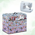 thumbnail image 3 of SEANATIVE Floral Rooster Sewing Machine Cover Soft Sewing Machine Dust Cover Compatible with Most Standard Sewing Machines Cover Aesthetic Dust Free Cover, 3 of 7