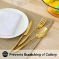 thumbnail image 4 of decorUhome Placemats Set of 6 - Cotton Linen Blend Washable Heat Resistant Dining Table Mats, Linen, 13" x 19", 4 of 8