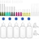 thumbnail image 1 of Botella Aplicadora de Punta de Precisión de Pegamento de 50ml, Botella de Compresión de Punta de Aguja, 14ga 16ga 18ga 20ga 25ga Juego de Tapa de Almacenamiento 2, 1 of 5