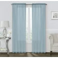 thumbnail image 6 of Coastal Pastel Colored Sheer Voile Window Curtains - Assorted Colors, 6 of 11