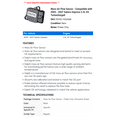 thumbnail image 2 of Mass Air Flow Sensor - Compatible with 2004 - 2007 Subaru Impreza 2.5L H4 Turbocharged 2005 2006, 2 of 2