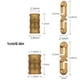 thumbnail image 5 of Wosthever Conectores de pesca de carpa, 10 Uds., impermeables, ligeros, resistentes al desgaste, aparejos reutilizables, conector de cuentas, Pescar L/10 piezas, 5 of 6