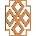 thumbnail image 3 of Ekena Millwork 23 3/8"W x 23 3/8"H x 3/8"T Large Blendon Decorative Fretwork Wood Wall Panels, Cherry, 3 of 6