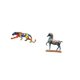 thumbnail image 5 of Estatua de caballo, escultura de animal, figura decorativa caminando, adorno para estantería, interior, hogar, escritorio, decoración Feng Shui, escul, 5 of 8