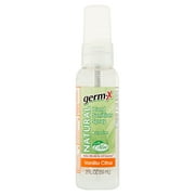 Germ-X Natural Vanilla Citrus Hand Sanitizer Spray, 2 fl oz