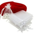 thumbnail image 1 of Supersellers 100pcs Small Drawstring Mesh Gift Bags Bags 2.8x3.5" Packing Bags Bags, 1 of 1