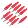 thumbnail image 3 of Banana Plug Connector, Oxidation Resistance Banana Socket Terminal Rugged Stable Current Transmission Long Service Life Easy To Use  For Industrial Equipment Red, 3 of 8