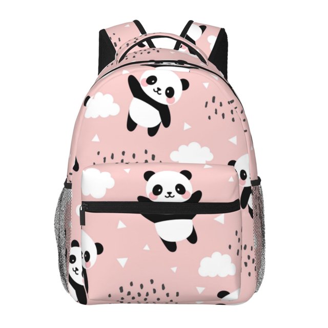 Fotbe Panda Mochila Casual con Estampado para Escuela, Viajes y Actividades al Aire Libre - Duradera, Ligera y Cómoda