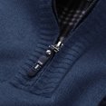 thumbnail image 4 of Vedolay Sweaters for Men 2023 Long Sleeve Loose Casual Knit Pullover Sweater Blue,XL, 4 of 5