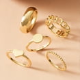 thumbnail image 4 of Teissuly Cold Wind Geometric Gold-plated European And American Set, 4 of 6