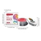 thumbnail image 2 of Pisexur Belleza Maquillaje Cera de coloración temporal para cabello rojo para niños, lavable, para peinar el cabello teñido, para mujeres y hombres, para niños y adolescentpara mujeres y hombres, 2 of 2