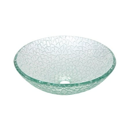 UPC 663370107887 product image for Kingston Brass Fauceture CV1616RCC Nordica Round Tempered Glass Vessel Sink - Cr | upcitemdb.com