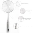 thumbnail image 3 of REGALWOVEN Stainless Steel Mesh Strainer Ladle Spider Skimmer Spoon Fry Utensil, 5.4" Dia, 3 of 7