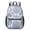 Geometric Mandala White, variant on Geometric Diamond White Pattern 17" School Backpacks for Teens,Waterproof Oxford Fabric,S-Shape Padded Straps for School,Travel,Hiking,Camping