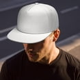 thumbnail image 6 of Custom Printed Flat Baseball Cap – Adjustable Snapback Hat with Flat Bill, Breathable and Durable, Personalized Design for Sports, Travel & Daily Wear, 6 of 6