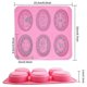 thumbnail image 3 of 2pcs Silicone Soap Molds 6 Cavities Silicone Mold Soap Mold Cake Mold, 3 of 5