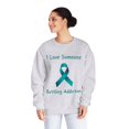 thumbnail image 4 of I Love Someone Battling Addiction NuBlend® Crewneck Sweatshirt, 4 of 4