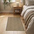 thumbnail image 3 of ODIKA 2'x3' Washable Doormat Table Mirrored Print Block Motif Abstract Fake Cow That Feel for Entryway, Kitchen, Laundry Room, Non-Slip, Low Pile, 3 of 7