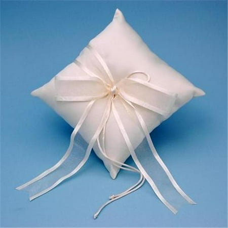 - Beverly Clark A01115RP/IVO Simplicity Ring Pillow - Ivory