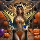 thumbnail image 5 of Decoraciones de Halloween, adornos de Halloween, regalos de Halloween, mariposas para fiestas de Halloween, diademas, juguetes, disfraces para adultos y niños, accesorios de elfos, accesorios de tela, 5 of 6