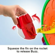 Disney and Pixar Toy Story Pizza Planet Playset With Action Figure & Toy Rocket